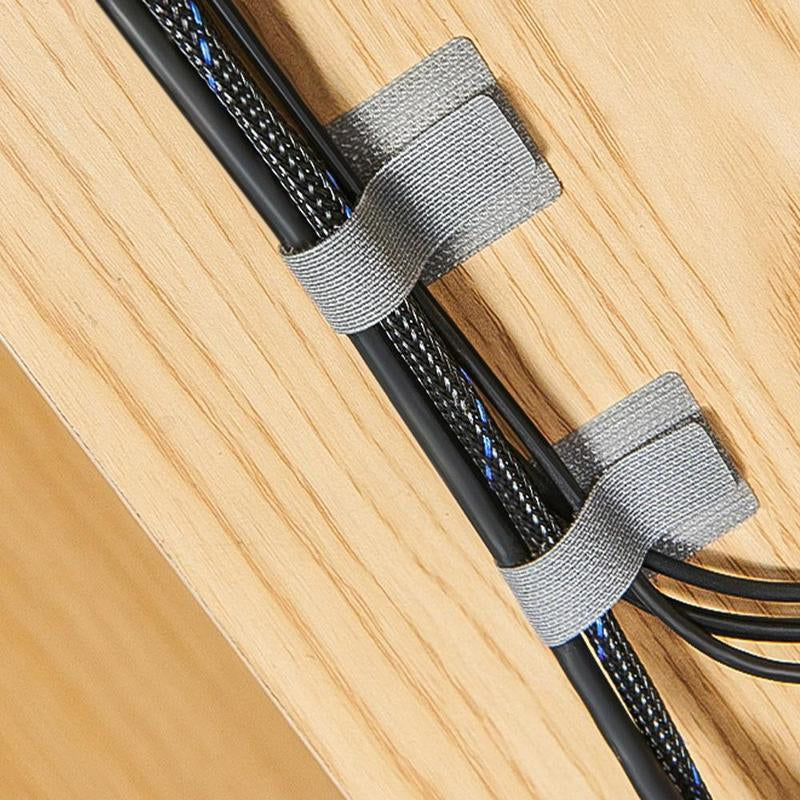 10Pcs Cable Organizing Straps (Velcro)