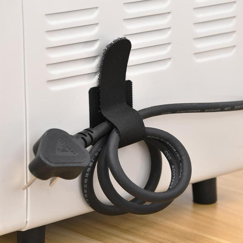 10Pcs Cable Organizing Straps (Velcro)